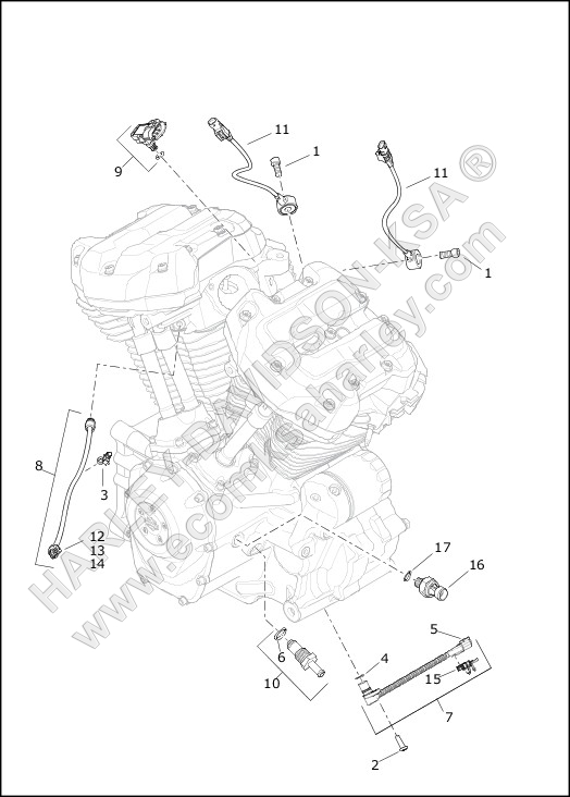 SENSORS AND SWITCHES, ENGINE